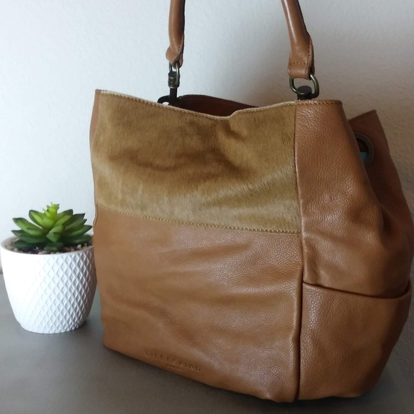 Liebeskind Handbags - Liebeskind Berlin Hobo Tan Cow Leather Bag